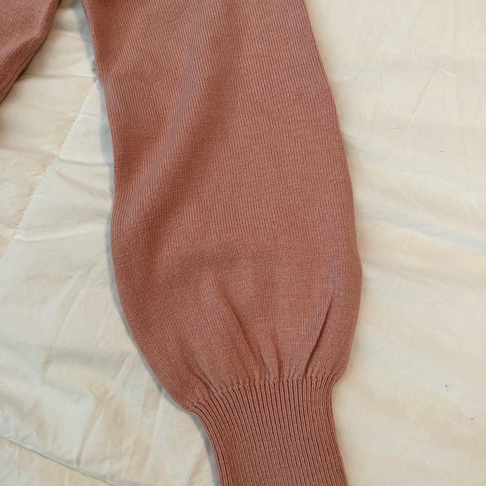 NWT Loft Cowl Neck Sweater in Blush color